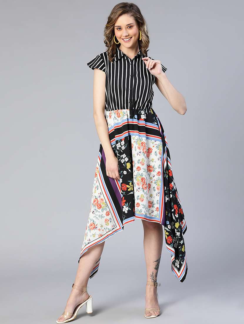 women's high low floral dress - 19691075 - Zoom Image - 0