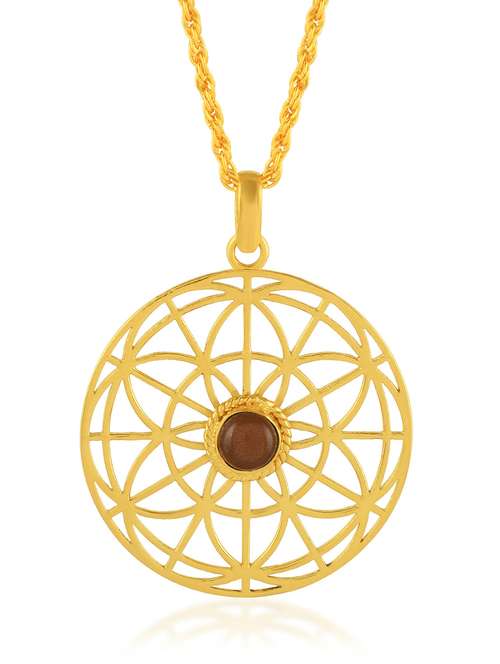 men gold plated pendant - 19692246 -  Standard Image - 0