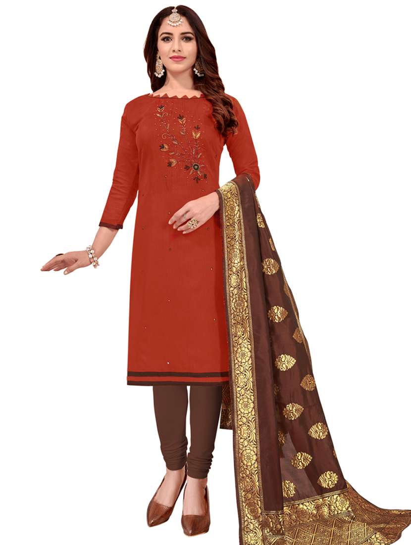 embroidered unstitched suit set - 19693571 - Zoom Image - 0