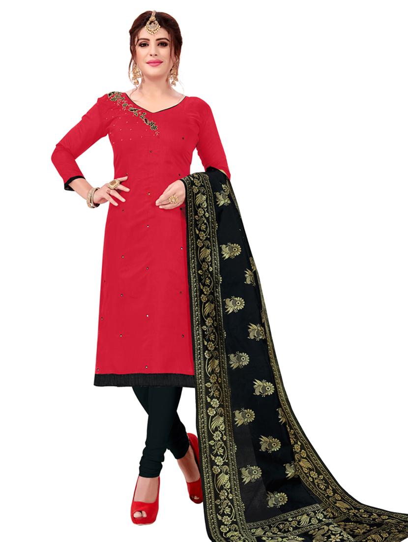 embroidered unstitched suit set - 19693573 - Zoom Image - 0