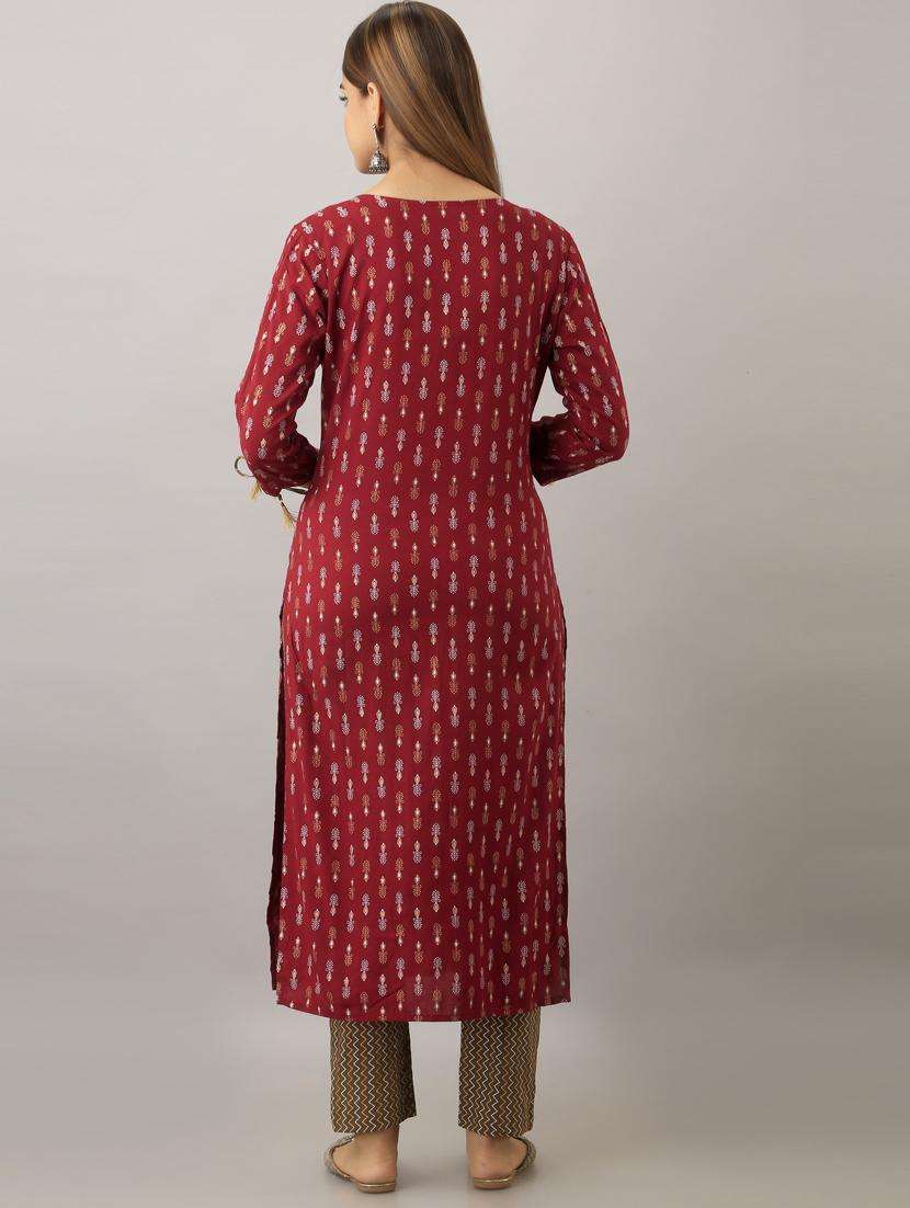 women's straight kurta - 19693674 -  Standard Image - 3
