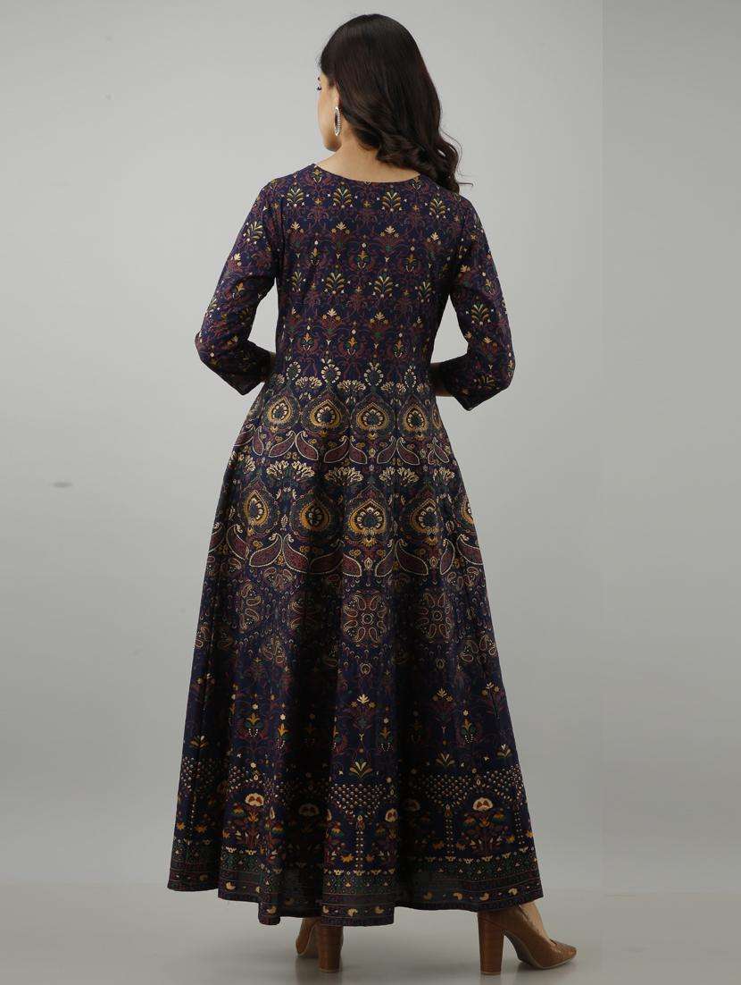 women's kurta with jacket kurta - 19693695 -  Standard Image - 3