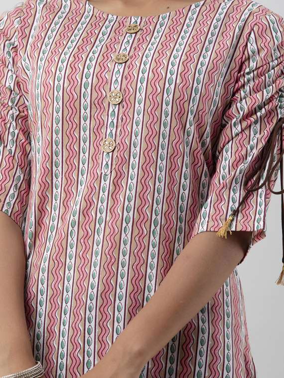 women's straight kurta - 19693722 -  Standard Image - 3