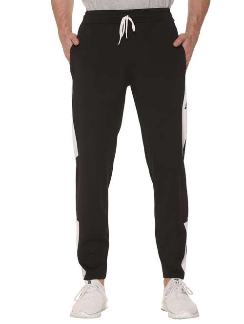 mid rise solid ankle length track pant - 19694600 -  Standard Image - 0