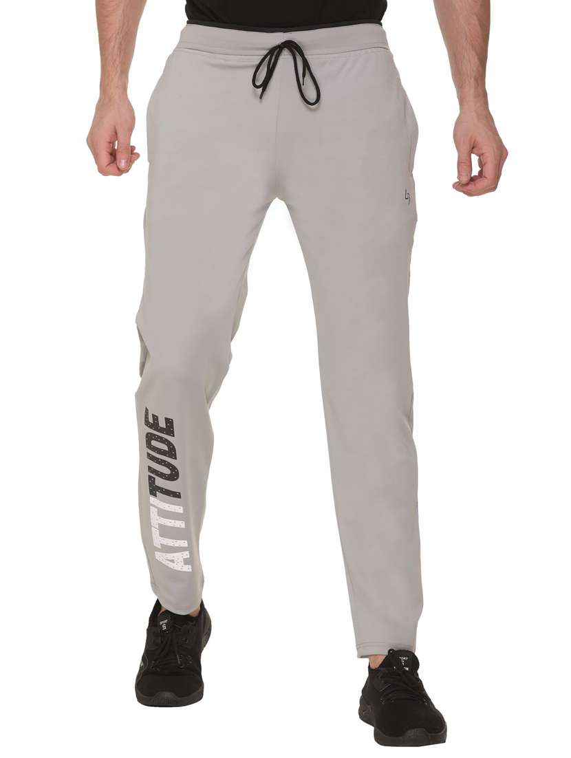 mid rise solid ankle length track pant