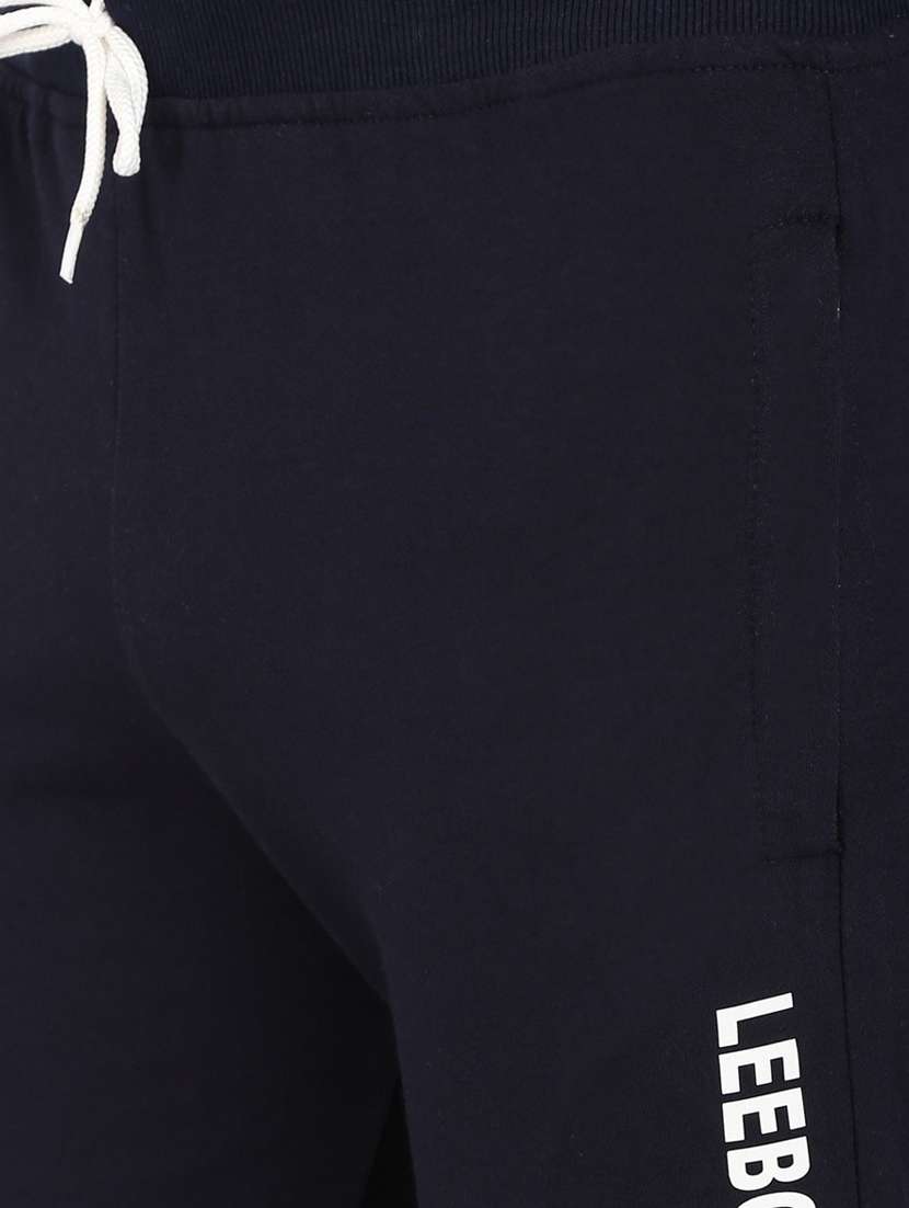 mid rise solid ankle length track pant - 19694691 - Standard Image - 3