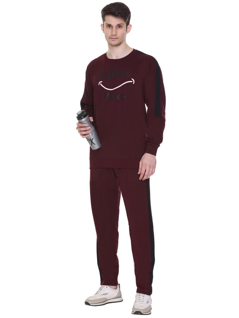 mens front print sweatshirt - 19694729 - Standard Image - 3