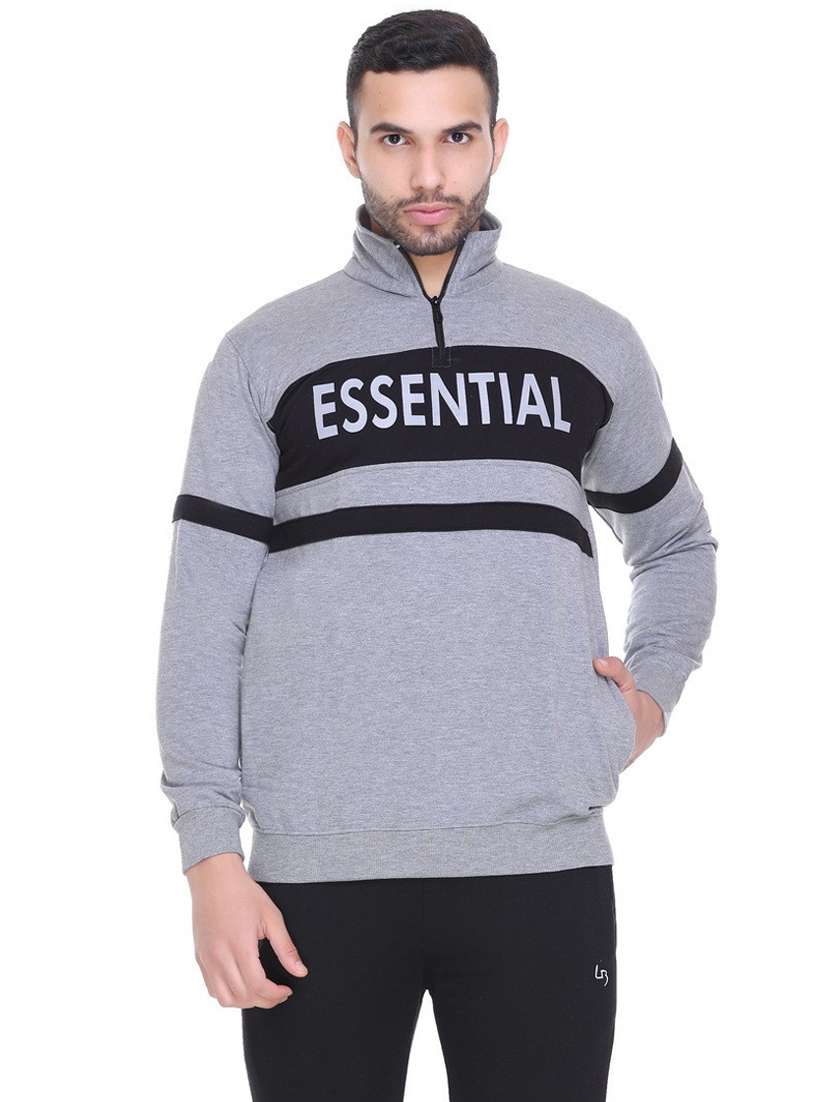 mens chest print sweatshirt - 19694745 - Zoom Image - 0