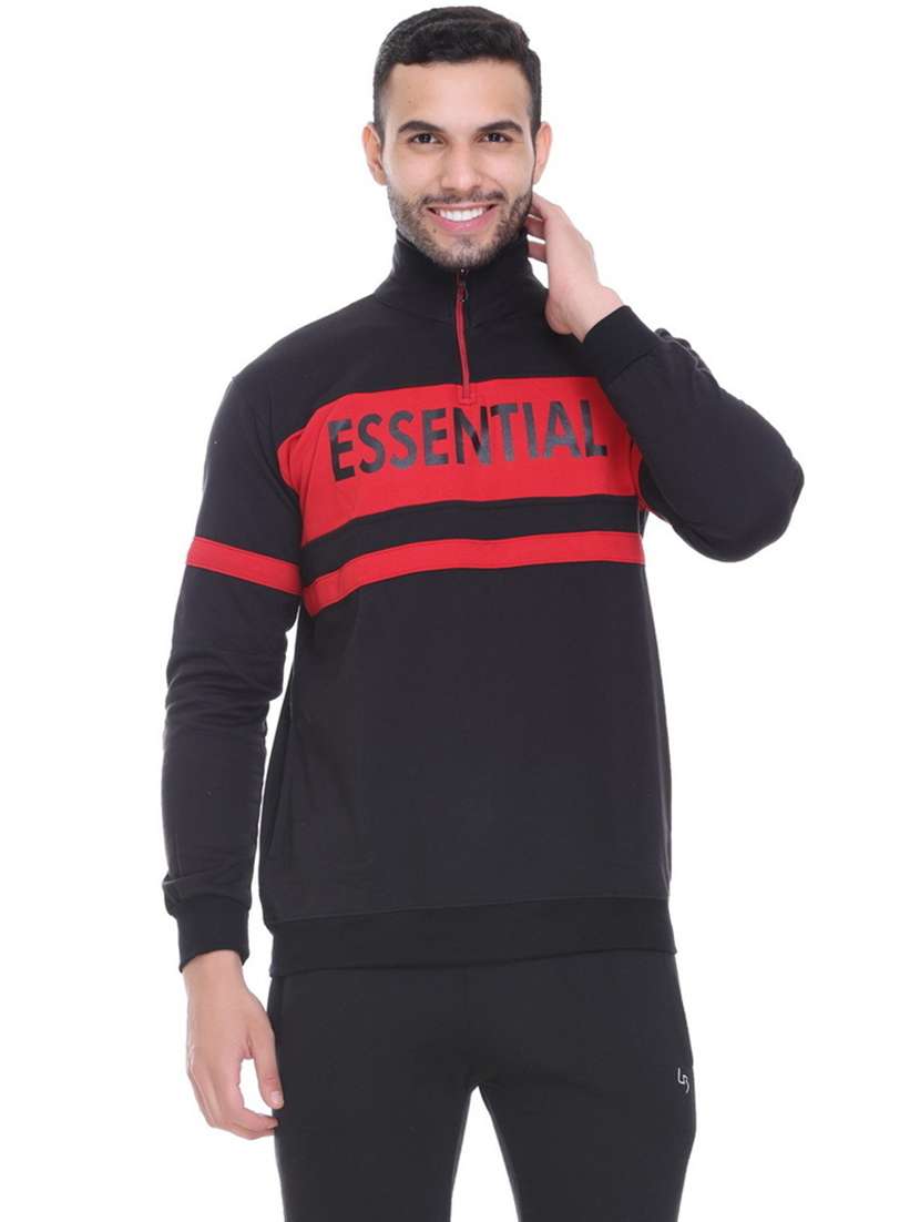 mens chest print sweatshirt - 19694746 -  Zoom Image - 0