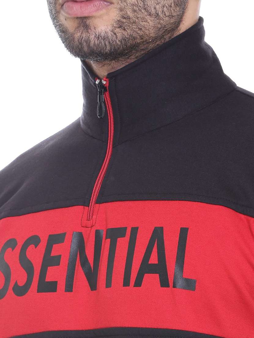 mens chest print sweatshirt - 19694746 - Standard Image - 3