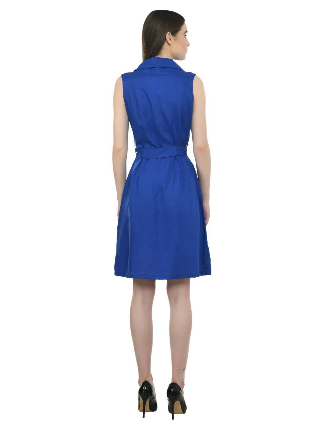 women's shirt solid dress - 19695599 -  Standard Image - 3