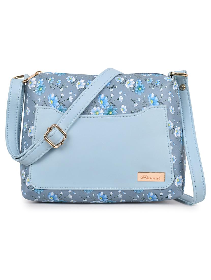 green leatherette (pu) sling bag - 19695767 - Zoom Image - 0