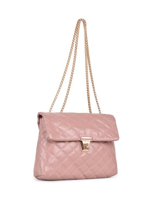 beige leatherette (pu) sling bag - 19695796 - Standard Image - 0