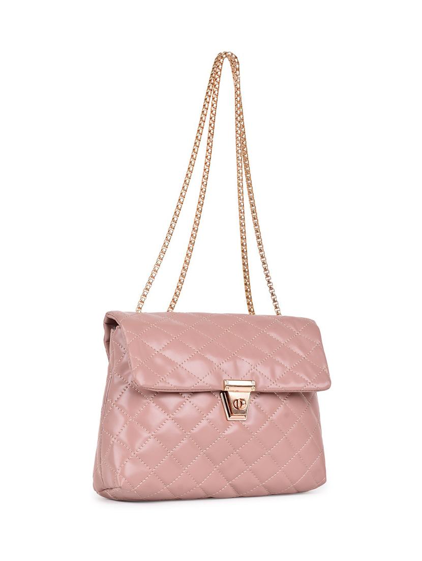 beige leatherette (pu) sling bag - 19695796 - Zoom Image - 0