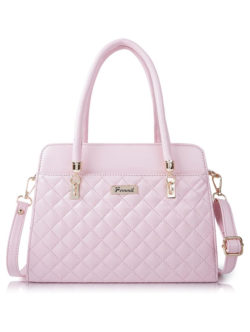 solid leatherette (pu) regular handbag - 19695821 -  Zoom Image - 0