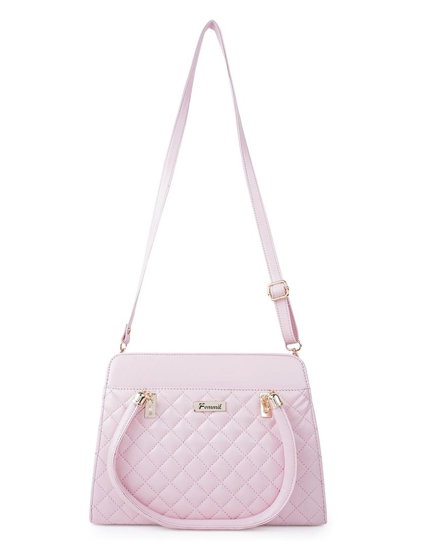 solid leatherette (pu) regular handbag - 19695821 - Standard Image - 3