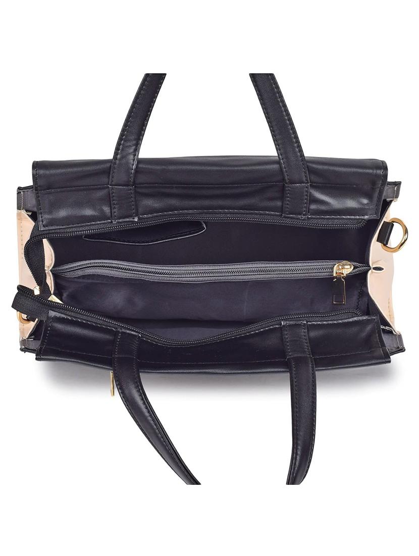 multi colored leatherette (pu) handbag - 19695849 - Standard Image - 3