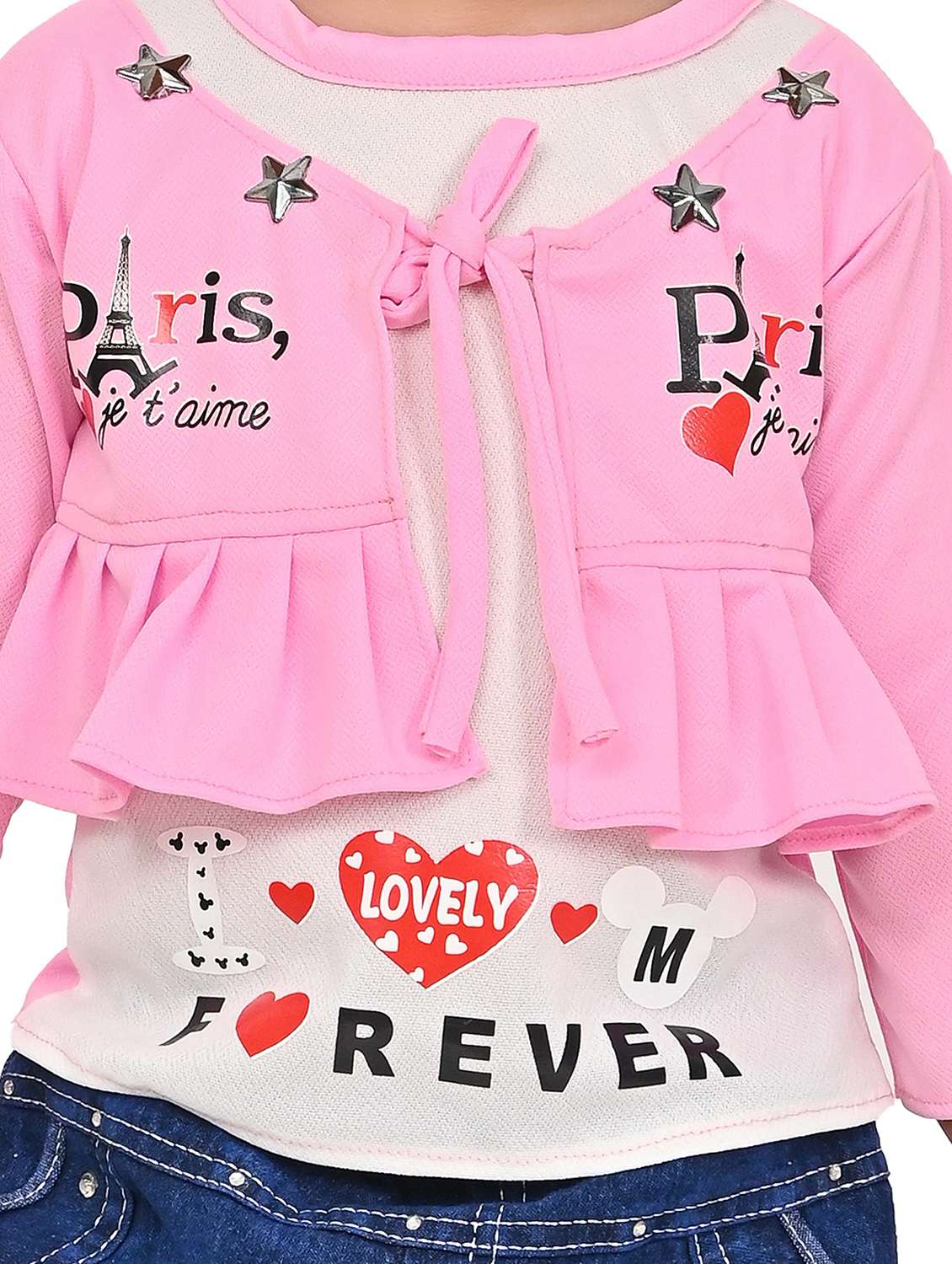 girls printed shorts set - 19697098 - Standard Image - 3