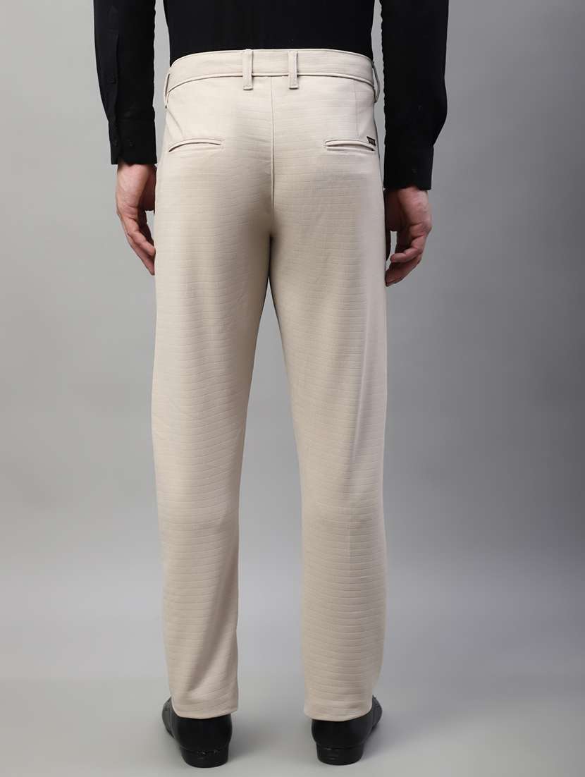 solid flat front formal trouser - 19697938 -  Standard Image - 3