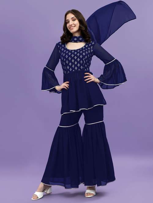 Kurta Sharara Set