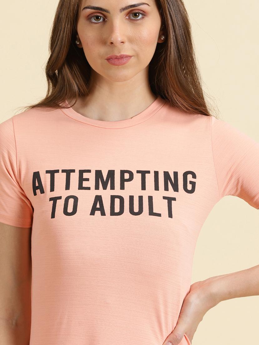 women's typography dress - 19698849 - Standard Image - 5