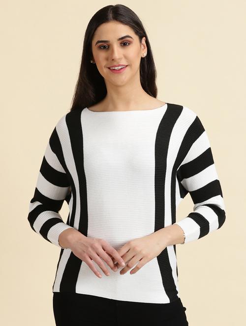 women's straight boat neck top - 19699057 -  Standard Image - 0