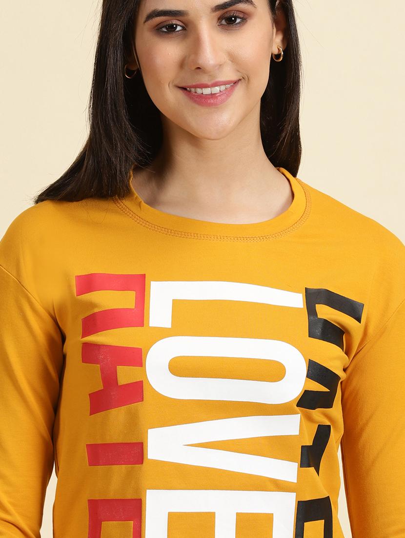 women's straight round neck top - 19699115 - Standard Image - 5
