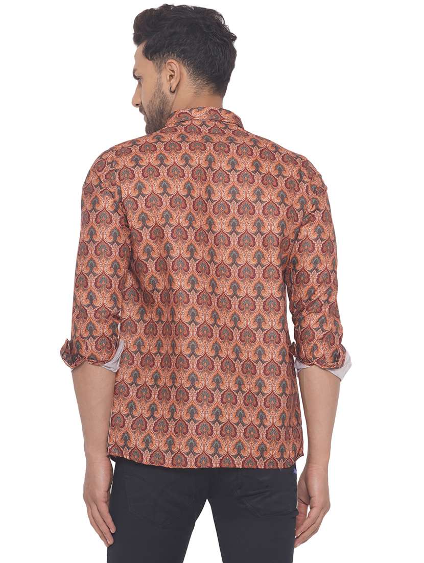 mens printed casual shirt - 19699207 -  Standard Image - 3