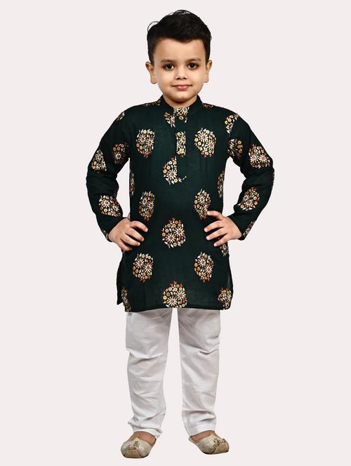 floral print kurta set - 19701209 - Standard Image - 0