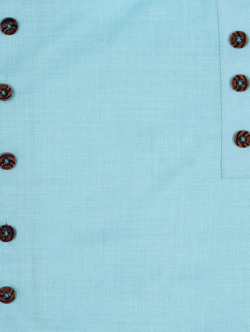 boys solid kurta set - 19701212 -  Standard Image - 3