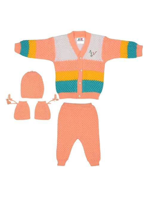 boys color block full length set with cap - 19701341 -  Standard Image - 0