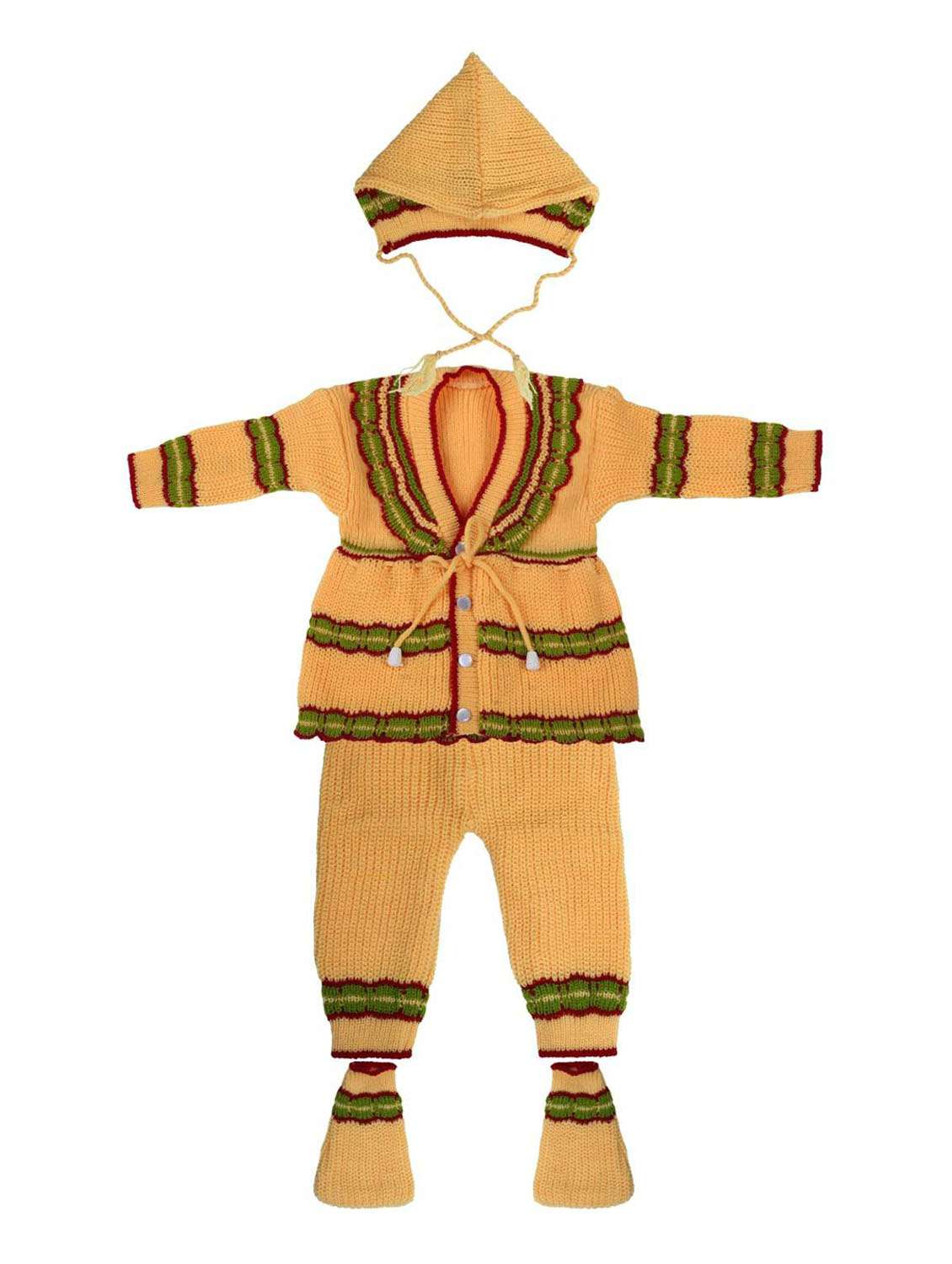 boys self design full length set with cap