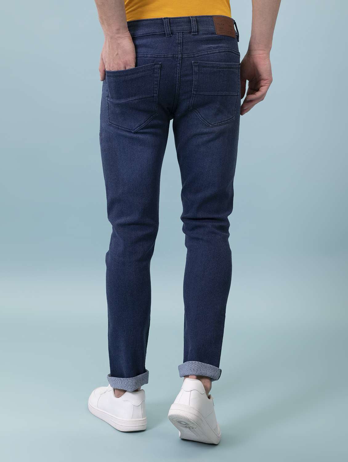 mens slim fit plain jeans - 19701513 -  Standard Image - 3