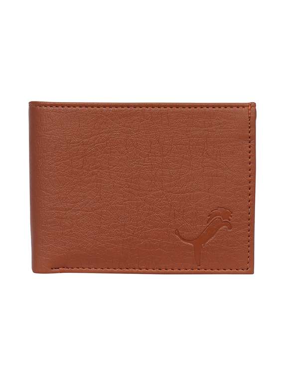 brown leatherette wallet - 19707773 -  Zoom Image - 0