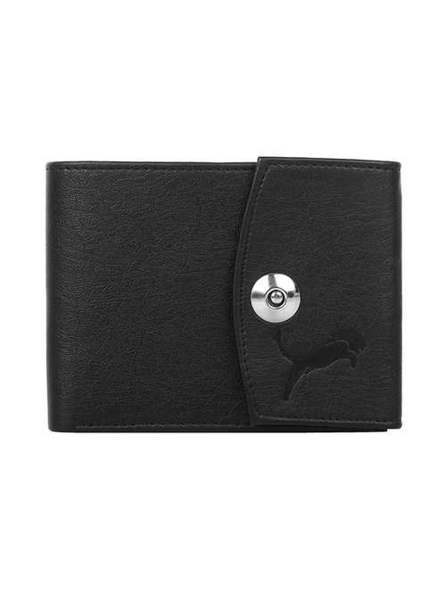 black leatherette wallet - 19707861 -  Standard Image - 0