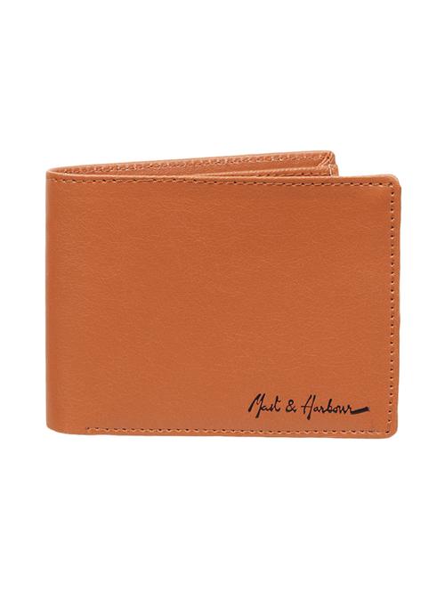 tan leatherette wallet - 19707943 - Standard Image - 0