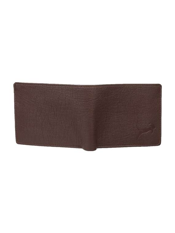brown leatherette wallet - 19708020 - Standard Image - 3