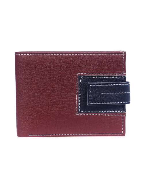maroon leatherette wallet - 19708023 -  Standard Image - 0
