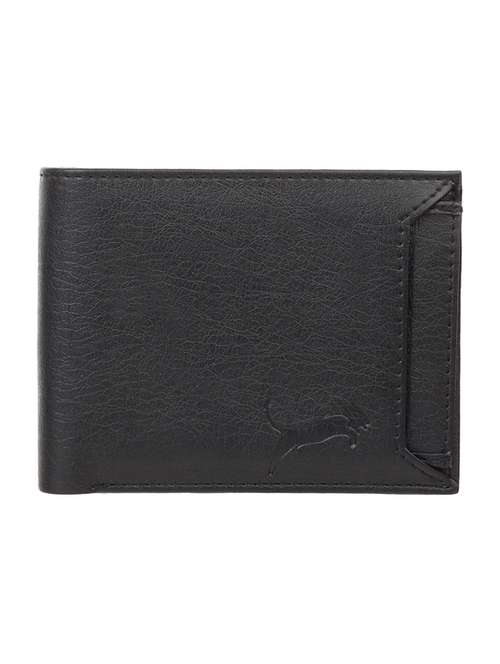 black leatherette wallet - 19708047 - Standard Image - 0