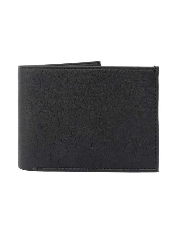 black leatherette wallet - 19708056 -  Zoom Image - 0