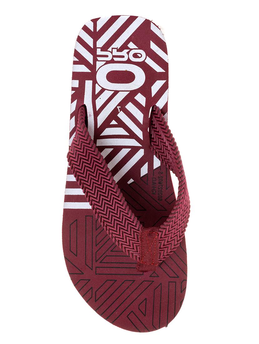 red slip on slippers - 19710965 - Standard Image - 3