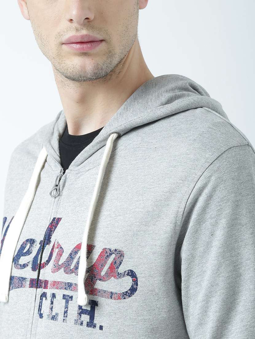 mens chest print sweatshirt - 19714375 -  Standard Image - 3