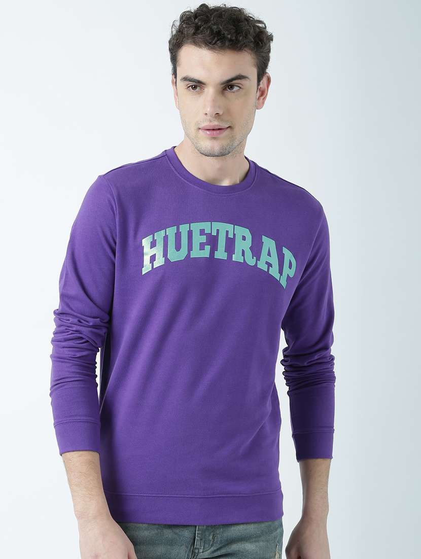 round neck printed sweatshirts - 19714444 -  Zoom Image - 0