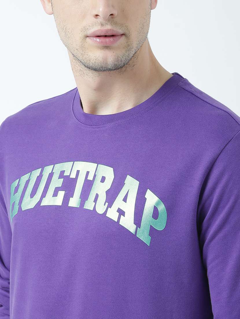 round neck printed sweatshirts - 19714444 - Standard Image - 3