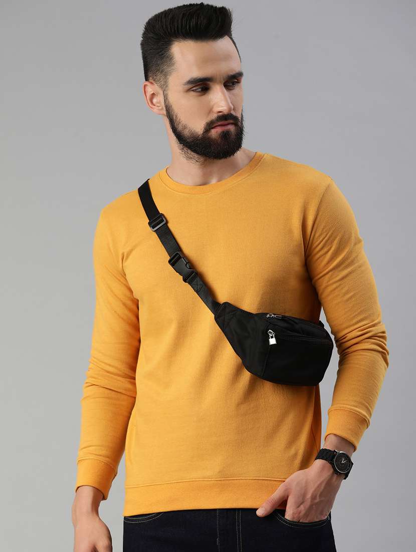 mens plain sweatshirt