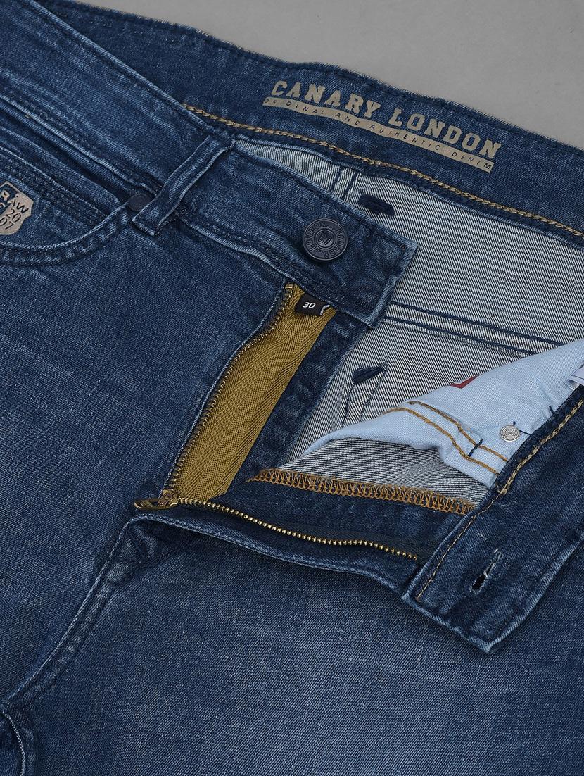 mens slim fit plain jeans - 19716523 - Standard Image - 5