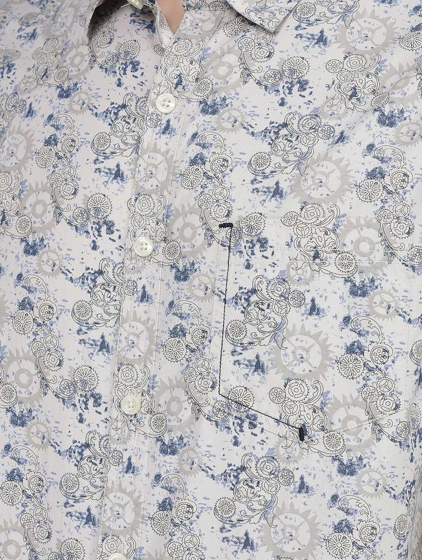 mens florals casual shirt - 19716549 -  Standard Image - 5