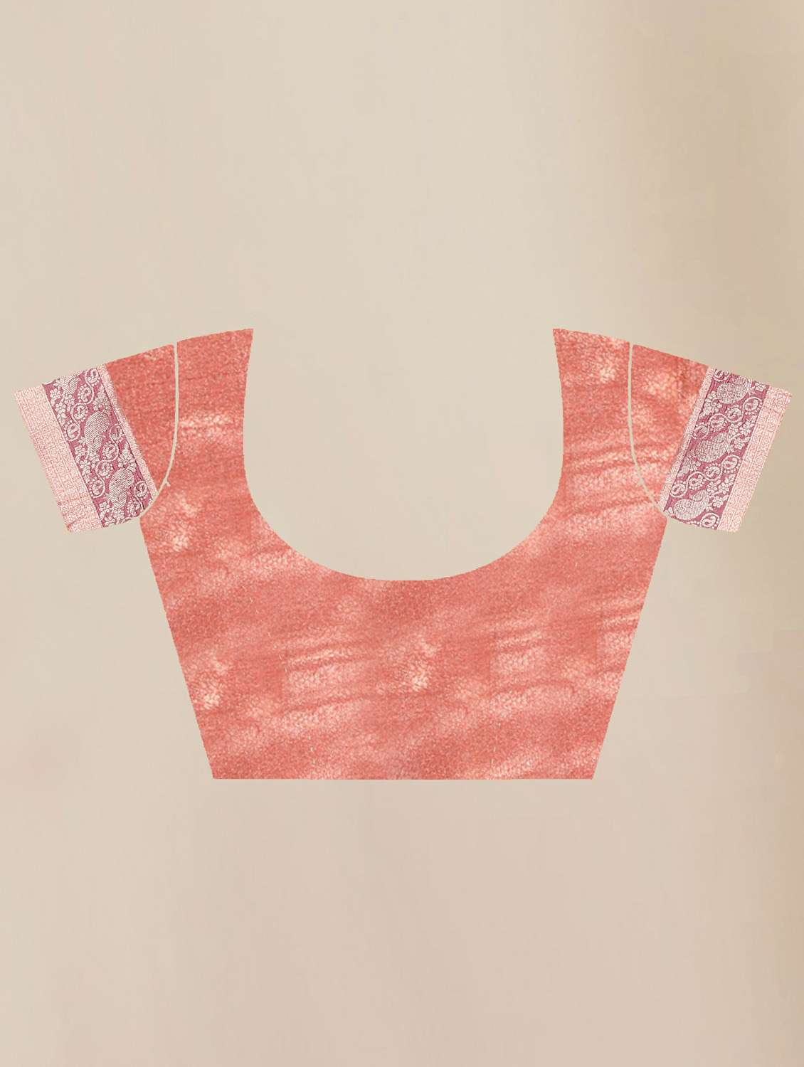 self designed woven saree with blouse - 19717846 - Standard Image - 3
