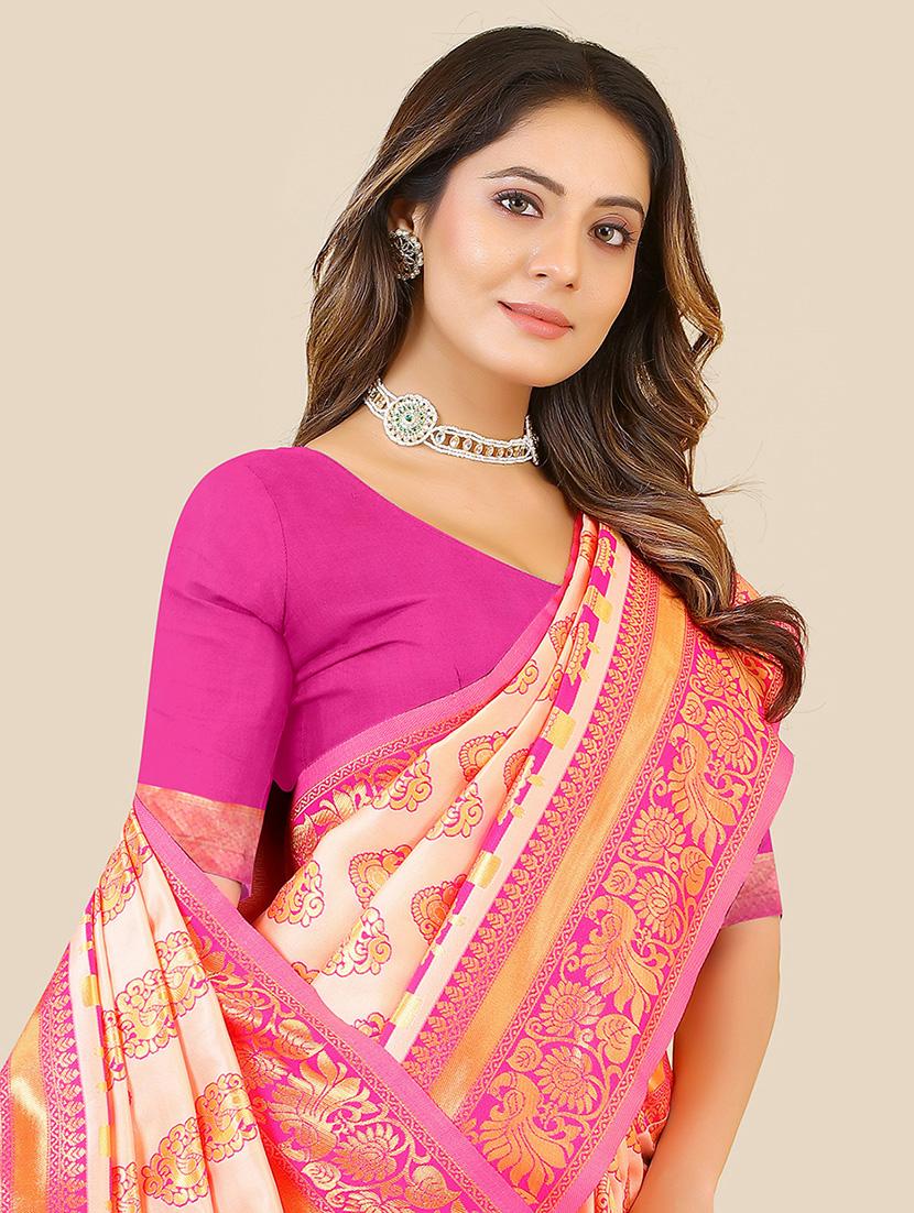 women's banarasi saree - 19717871 - Standard Image - 3