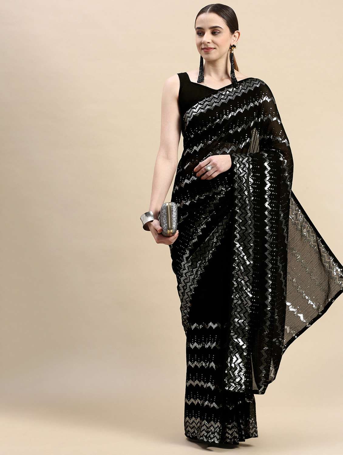 women's embroidered saree - 19717958 - Zoom Image - 0